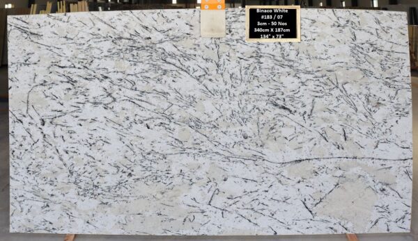 Binaco White Granit Rohtafeln