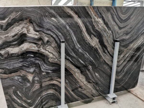 Black Wood Granit Rohtafeln