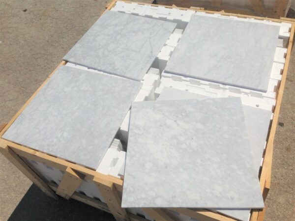 Bianco Carrara Marmor Fliesen 457x457x1cm